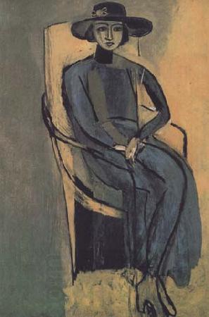 Henri Matisse Greta Prozor (mk35) China oil painting art
